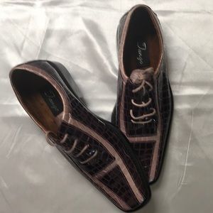 Tango snake skin shoes